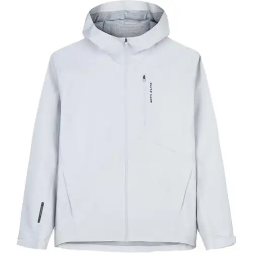 Anta Variety Training Collection Breathable Windbreaker Jacket Men's Microchip Gray