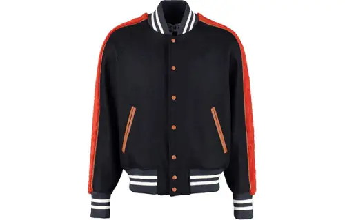 LOEWE Baseball Jacket Men's Marine Blue