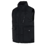 Under Armour Down Vests Men's Black Stand Collar Thickened Other
