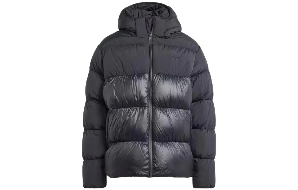 Adidas Originals Jackets Men's Black Hooded Moderate Other