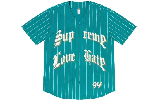 Supreme Love Hate Baseball Jersey