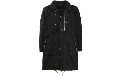 STONE ISLAND SS21 Coat Men's Black