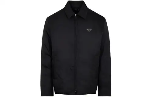 PRADA SS23 Puffer Jacket Men's Black
