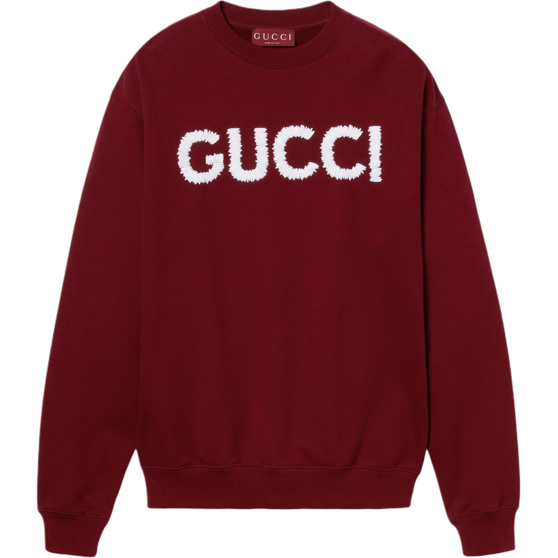 GUCCI FW24 Sweatshirt Men's Red