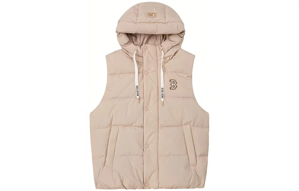 MLB Down Jackets Unisex Khaki Hooded Moderate Other
