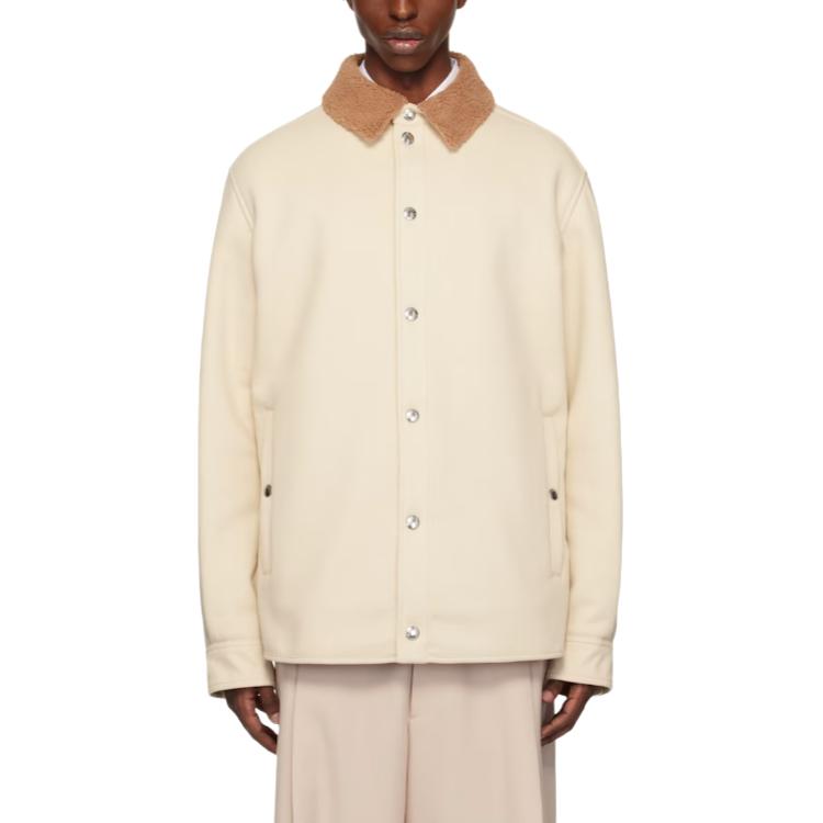 Мужская куртка Moncler Jacket (слоновая кость)