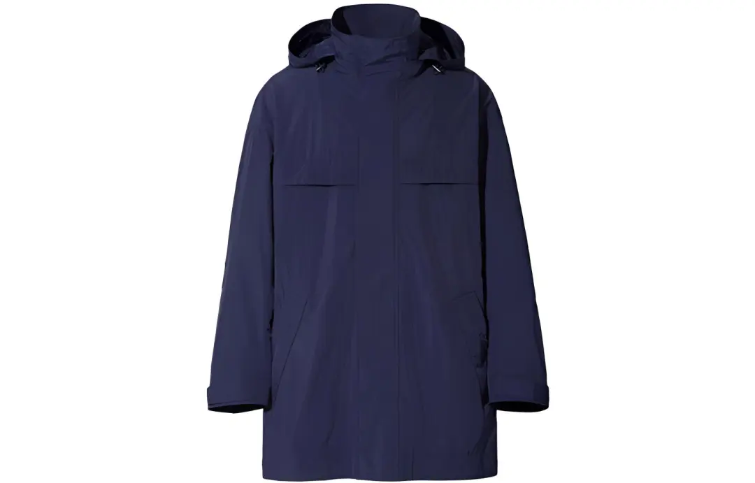 UNIQLO X Jil Sander Oversized Hooded Half Coat