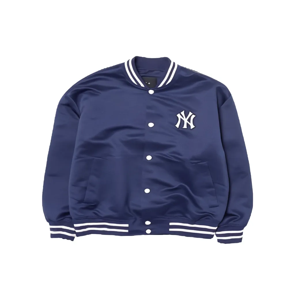 MLB New York Yankees Jackets & Coats Unisex Light Marine Blue