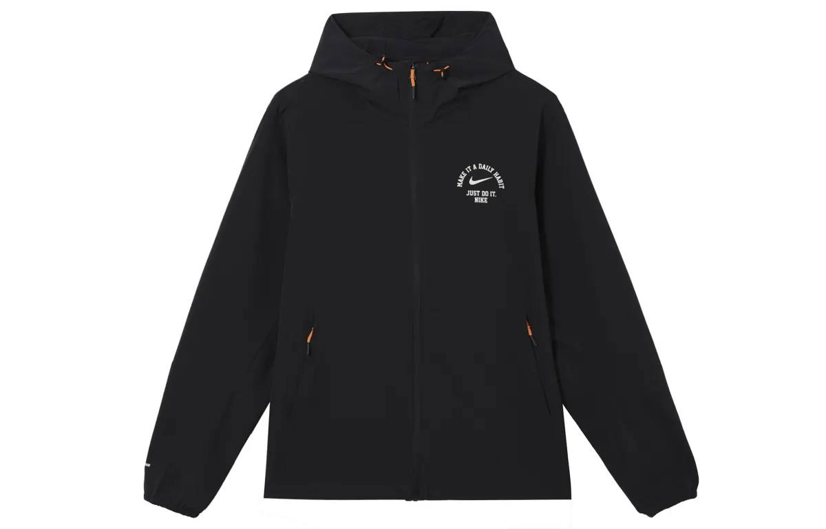 Nike Jackets Men's Black Hooded Moderate Other