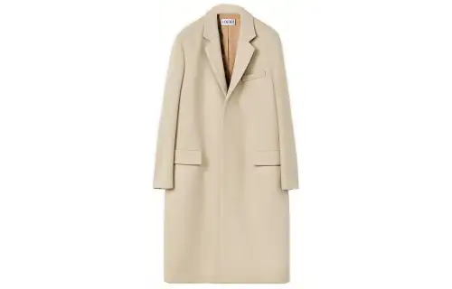 LOEWE Coats Men's Quartz Lapel Moderate