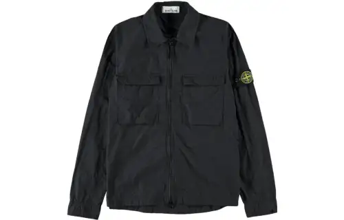 STONE ISLAND Jacket Men's Black