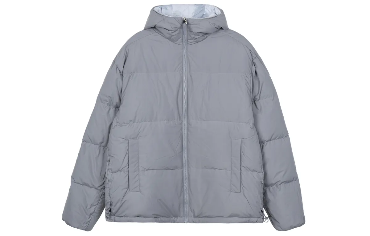 Adidas Down Jacket Men's Light Gray