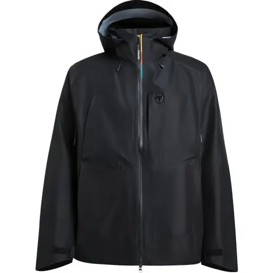 SALOMON OUTLIFE Hiking Business/Casual Cold Wave Waterproof And Windproof Windbreaker Jacket Men's Black