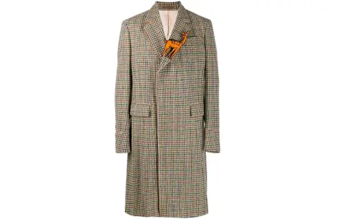 GUCCI Coats Men's Beige Lapel Moderate