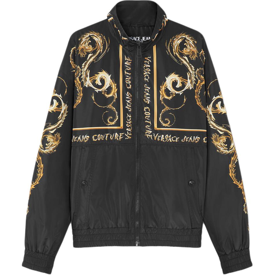 Мужская куртка Versace JEANS COUTURE SS24 (черная)
