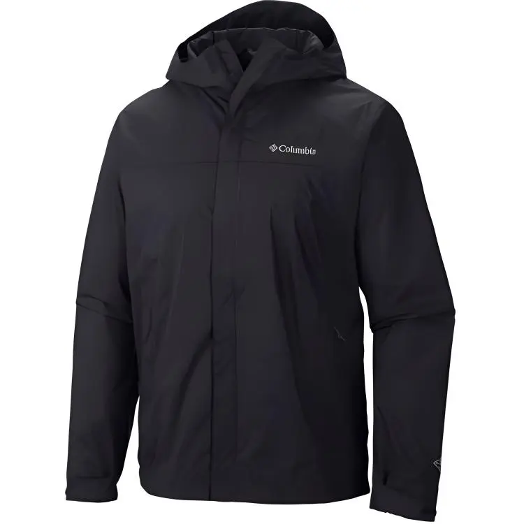 Columbia CABOT TRAIL Waterproof And Windproof Windbreaker Jacket Unisex Black