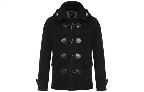 Burberry Coats Men's Hooded Moderate Straight Fit