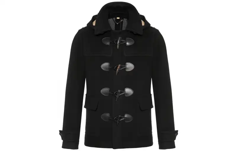 Burberry Coats Men's Hooded Moderate Straight Fit