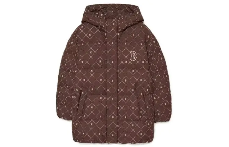 MLB New York Yankees FW23 Down Jacket Unisex Dark Brown