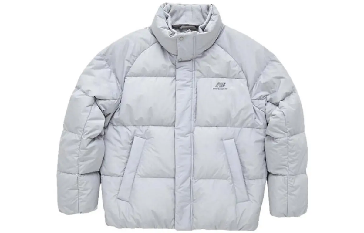 New Balance Down Jacket Unisex Light Gray