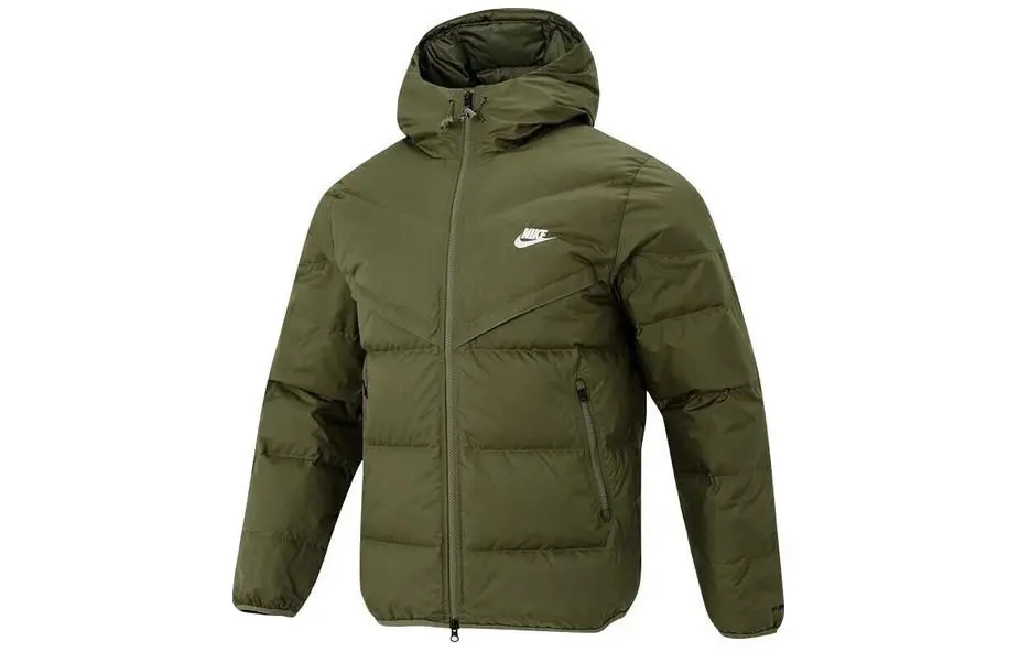 Nike Sportswear Therma-FIT Repel Hooded Puffer Classic Jacket Green