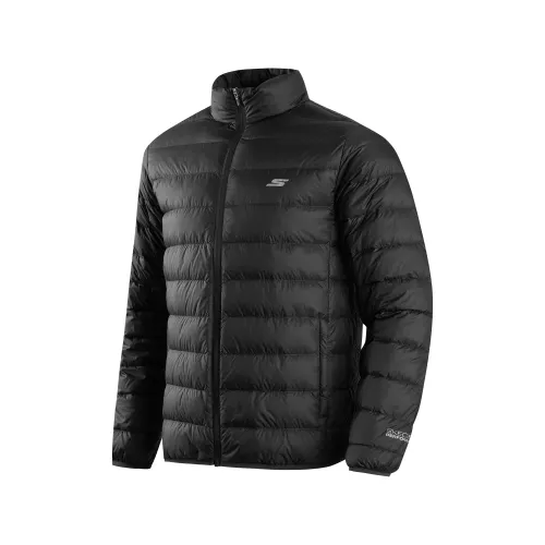 Skechers Down Jacket Men's Carbon Black