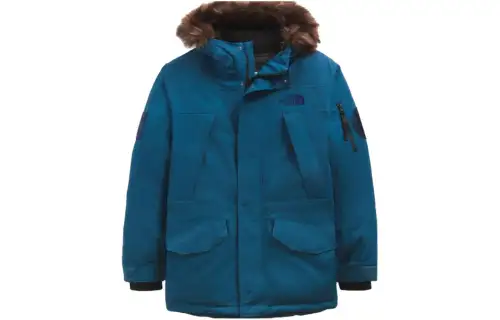 THE NORTH FACE Down Jackets Men's Blue Hooded Moderate Other