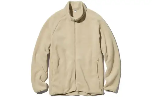 UNIQLO Velvet feel Coat Unisex Beige