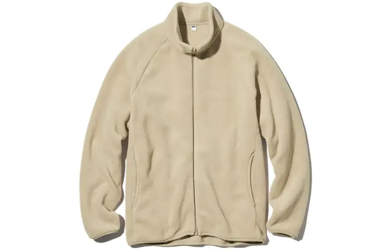 UNIQLO Velvet feel Coat Unisex Beige