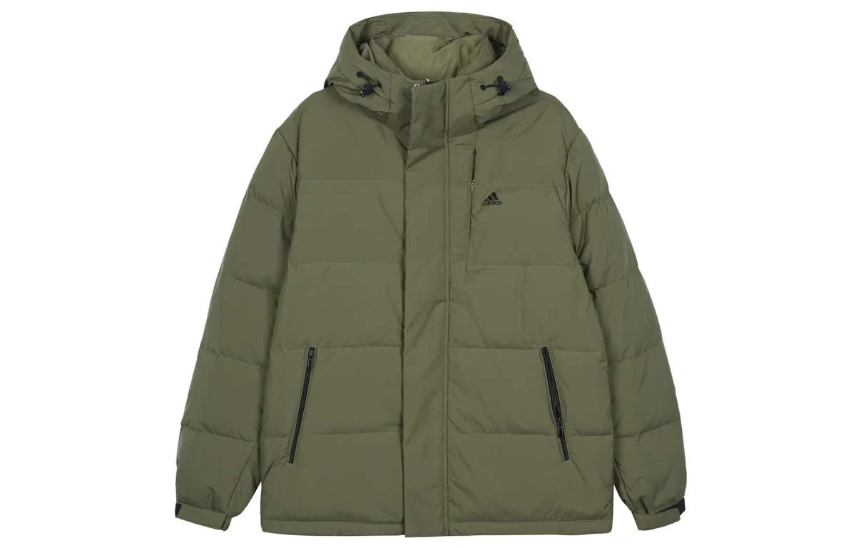 Adidas Down Jacket Men's Strata Olive Green