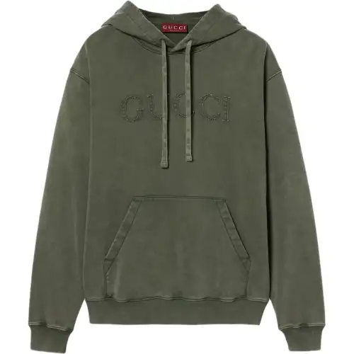 GUCCI Embroidered Cotton Basketball Shorts