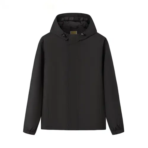 Timberland Waterproof, Windproof, And Abrasion Resistant Windbreaker Jacket Men's Black
