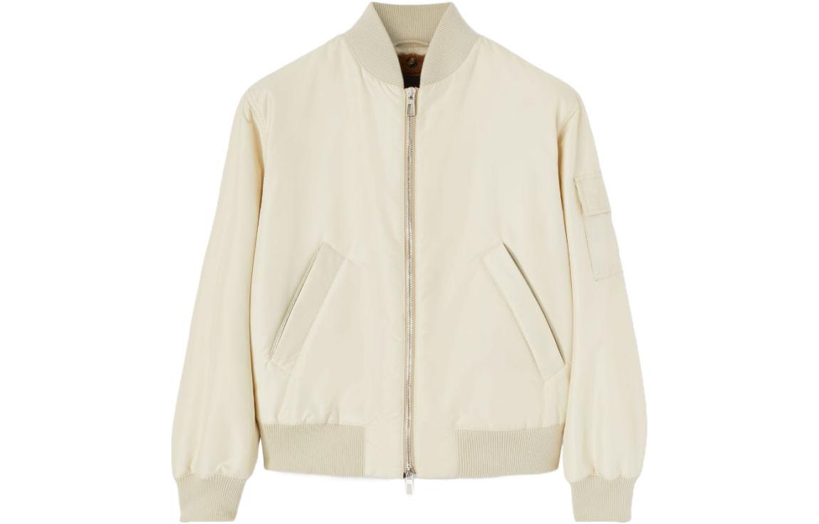 Loro Piana Jackets Men's Beige Baseball Collar Moderate Pilot