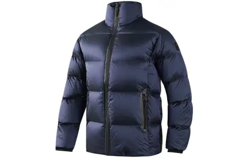 Skechers Down Jackets Men's Stand Collar Without Hood Thickened Puffer Jacket