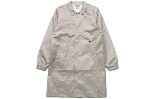 Nike Jackets Men's Cream Lapel Moderate Other