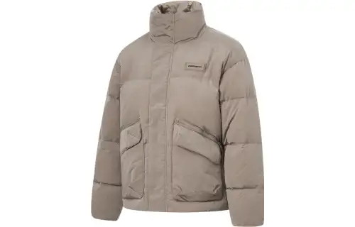 Li Ning Puffer Jacket Down Jacket Unisex Timber Brown
