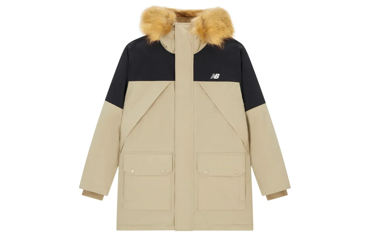 New Balance Down Jacket Unisex Light Coffee