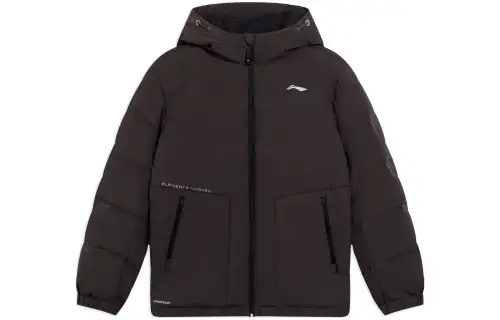 Li Ning Down Jacket Men's Charcoal Coffee Umber