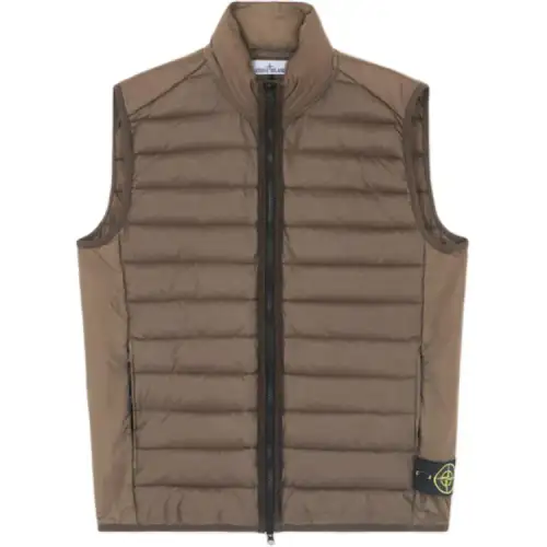 STONE ISLAND Vest Unisex Hu Tao Brown