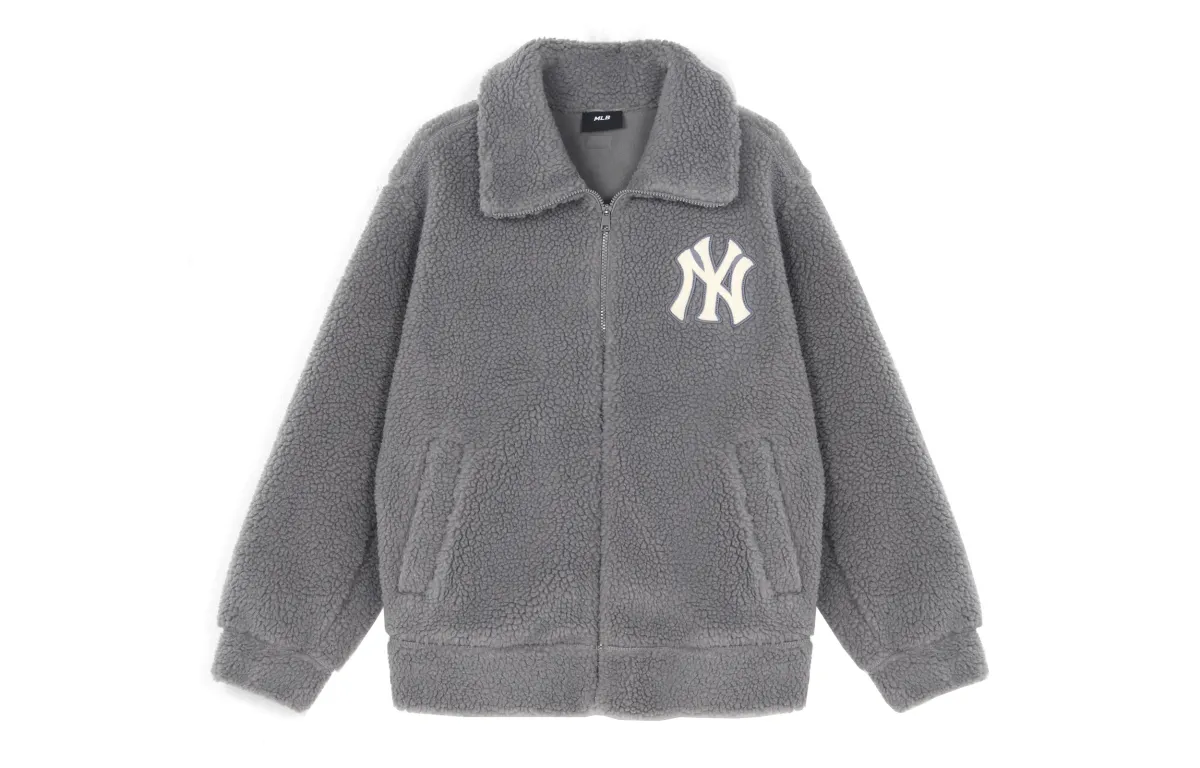 MLB Jacket Unisex Charcoal Black