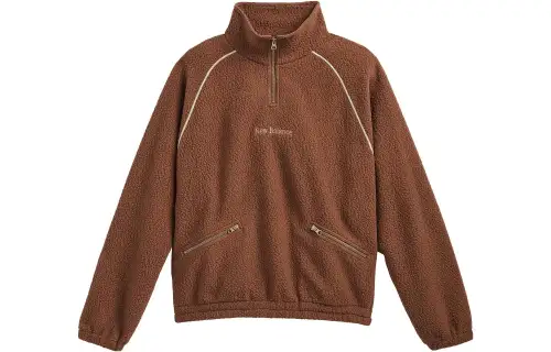 New Balance X Auralee New Balance X AURALEE Velvet Jackets Men's Brown Stand Collar Moderate