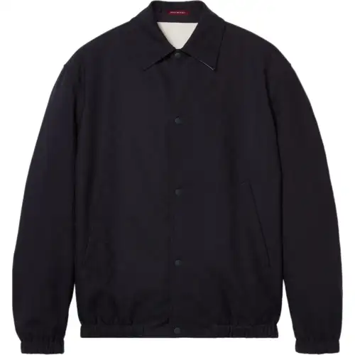 GUCCI Reversible Gg Embossed Button Up Jacket