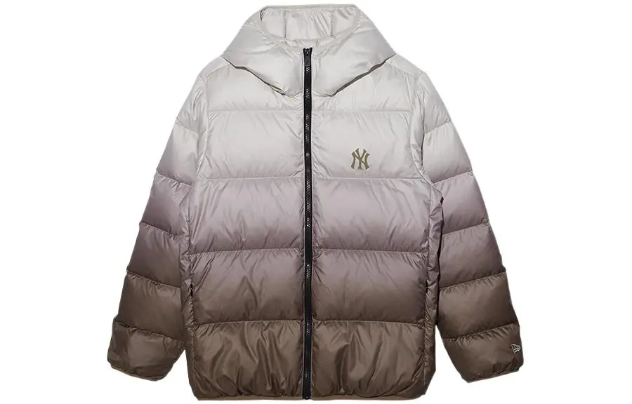New Era Down Jacket Unisex Gradient Brown