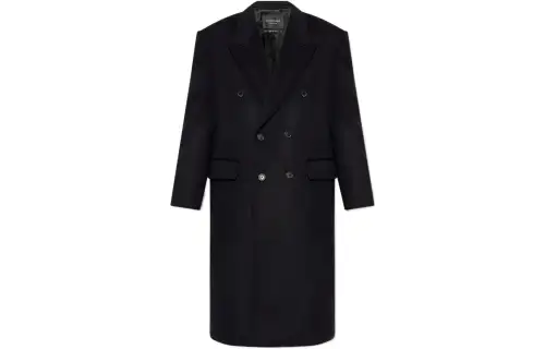 Balenciaga Collared Button-Up Coat