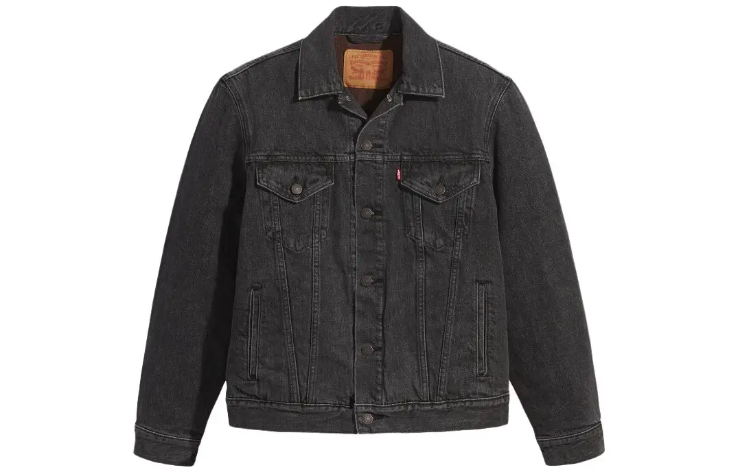 Levi's Denim Jacket Men's Black Gray