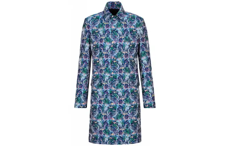 DIOR Quarterly New Products Coats Men's Multicolor Lapel Moderate