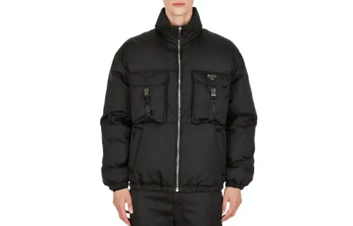 PRADA FW22 Down Jacket Men's Black