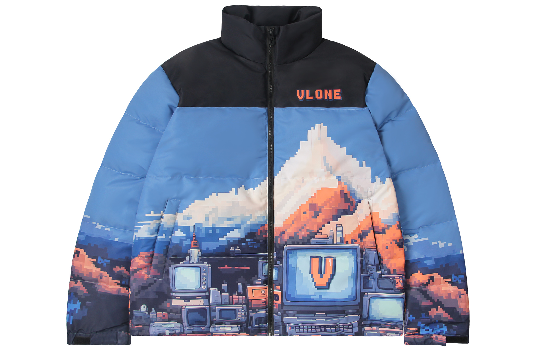 Куртка VLONE (разноцветная)