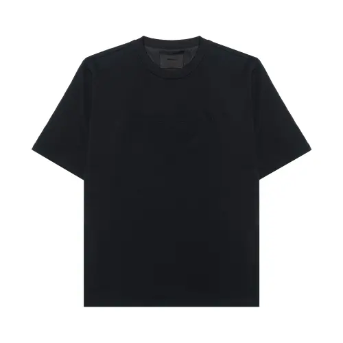 PRADA T Shirts Men's Black Crew Neck Moderate Straight Fit