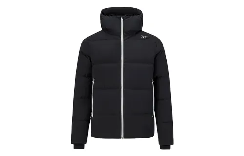 Reebok Down Jackets Unisex Hooded Moderate Puffer Jacket